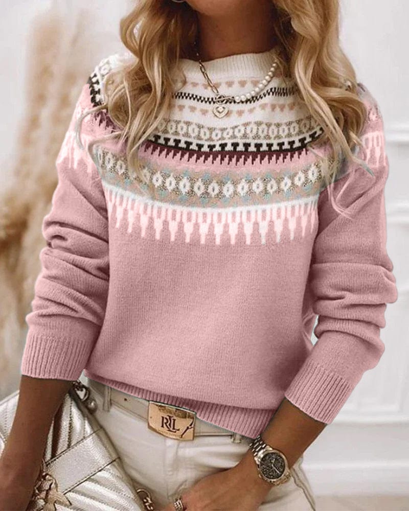 Damski sweter zimowy w nowoczesnym stylu
