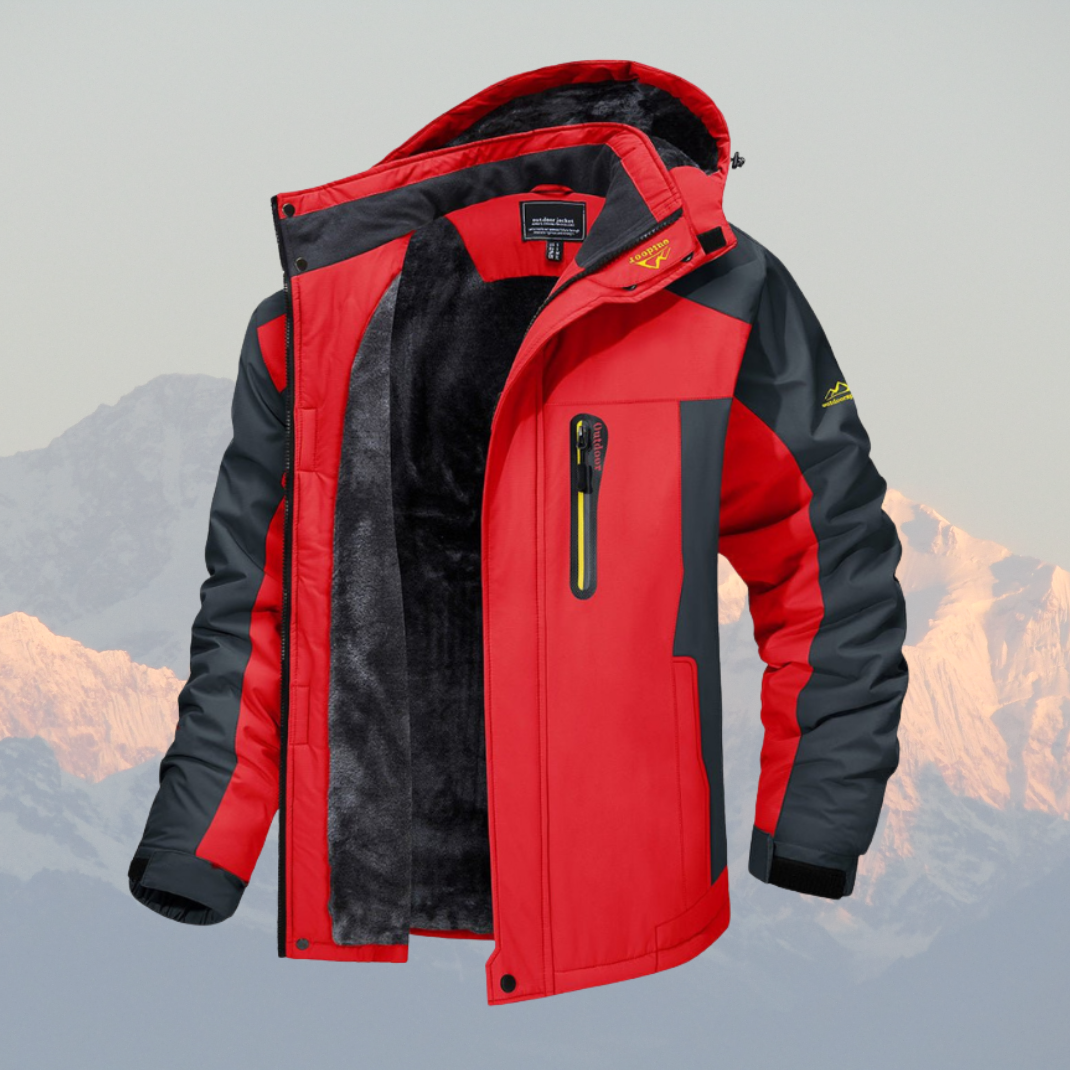 Męska Kurtka Zimowa | Sportowa Outdoorowa