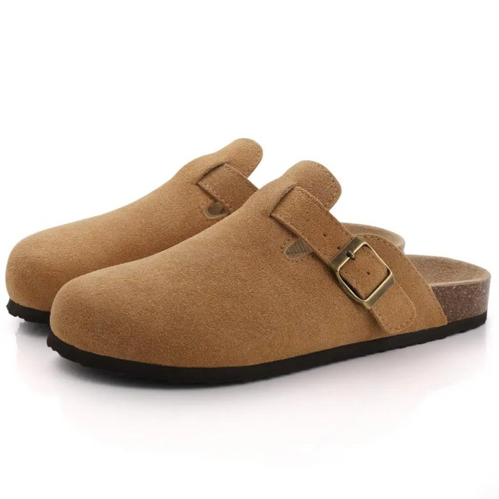ZOFIA – STYLOWE KLAPKI Z KLAMRĄ