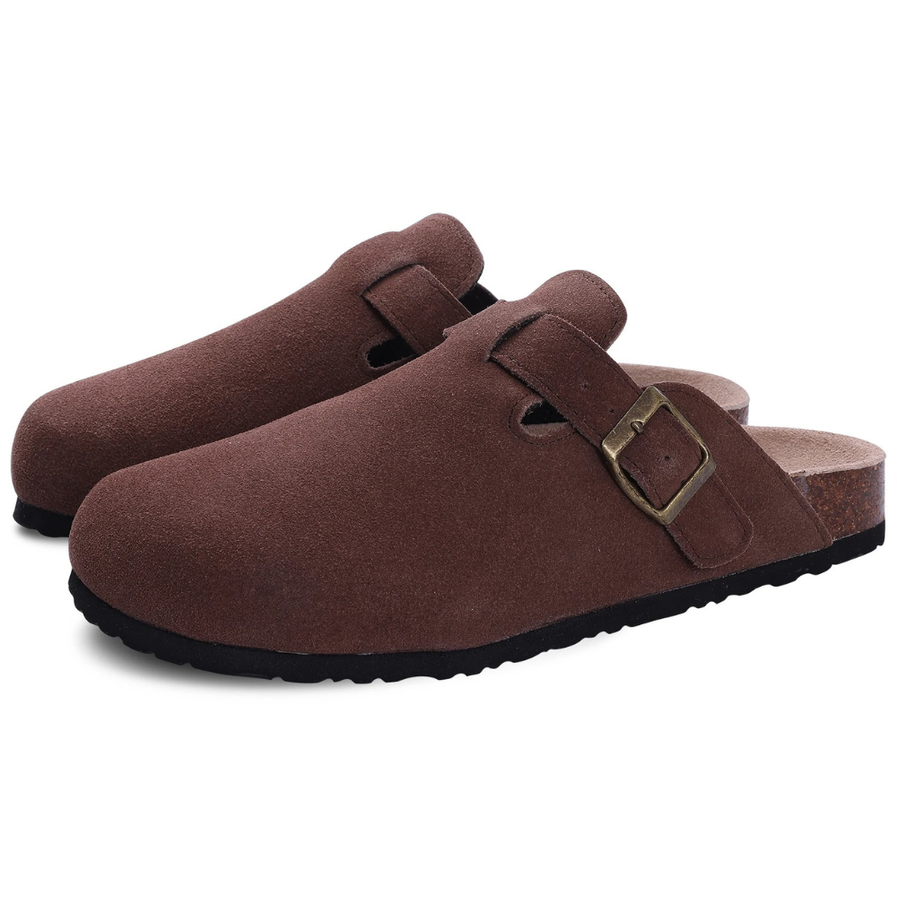 ZOFIA – STYLOWE KLAPKI Z KLAMRĄ
