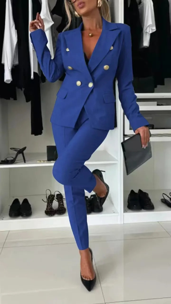 Damski Nowoczesny Blazer Garnitur